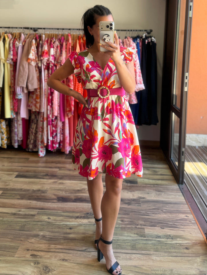 Robe courte Opale CURVY