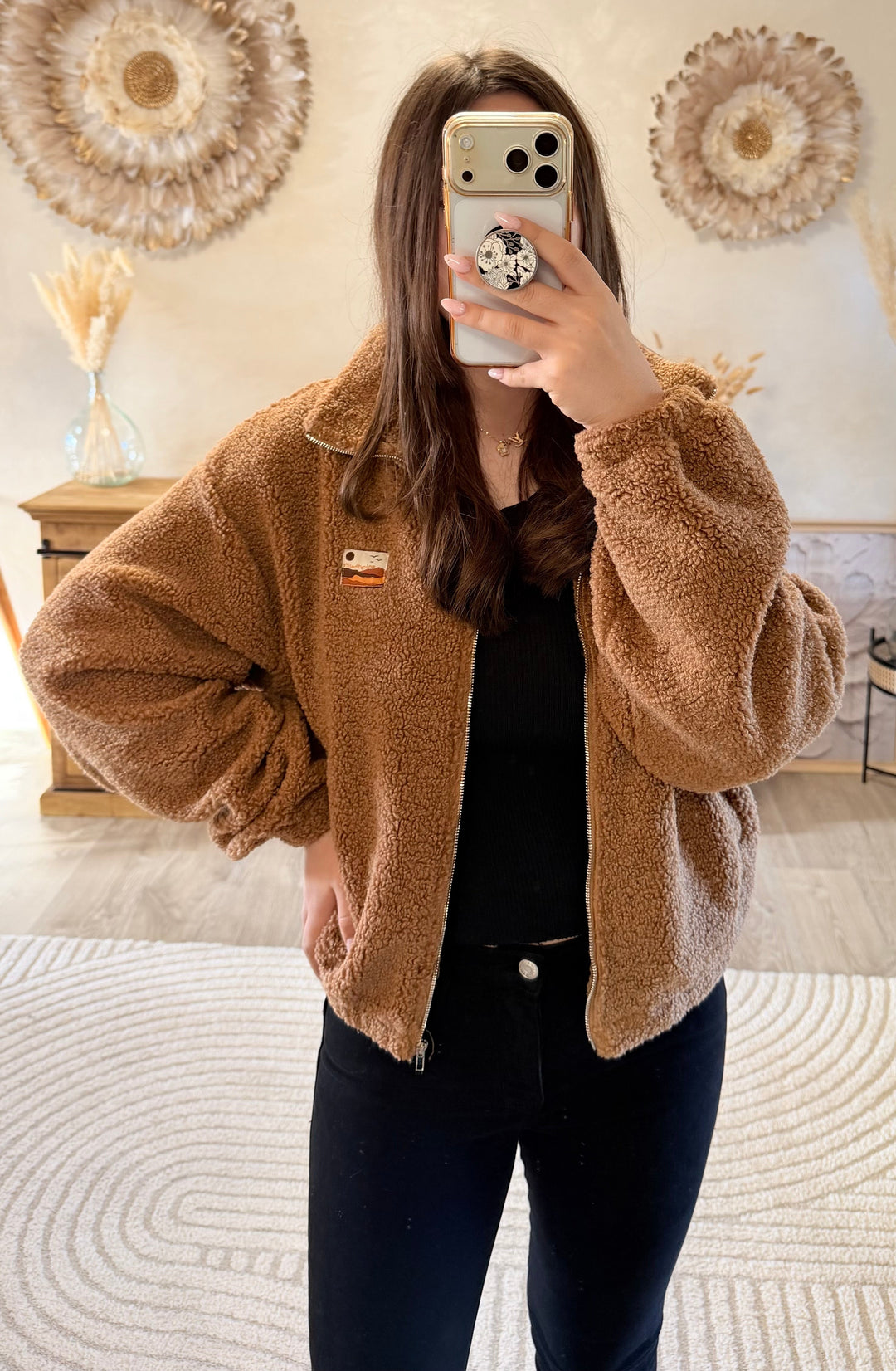 Veste Jena camel
