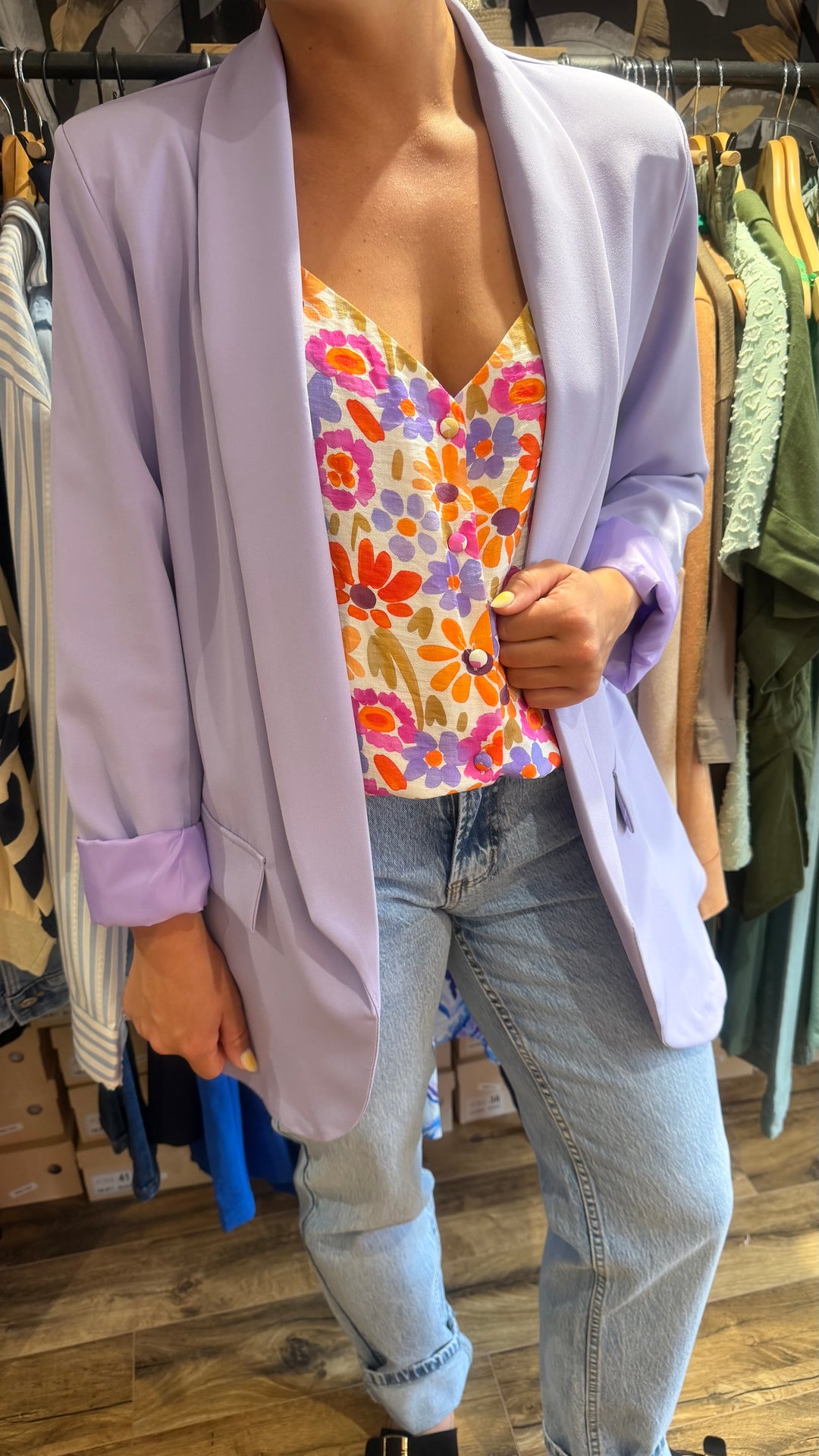 Blazer lilas