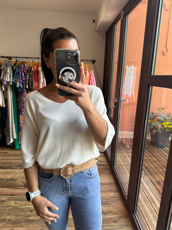 Top Janelle blanc