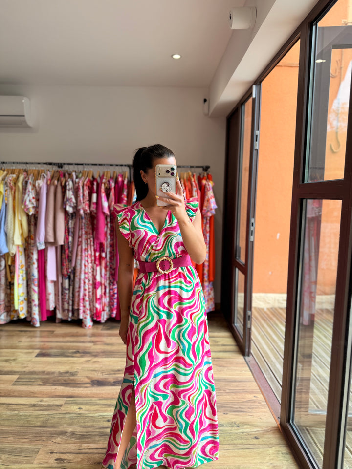 Robe longue Nico CURVY