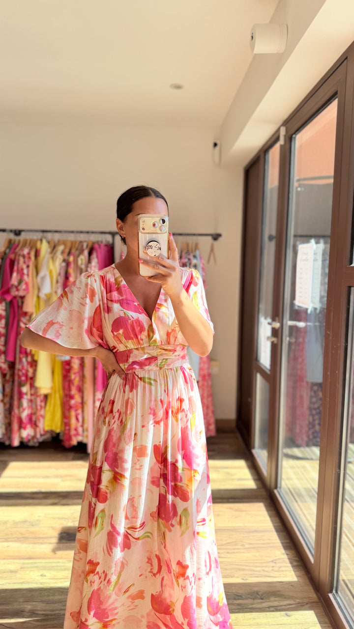 Robe longue Albane CURVY