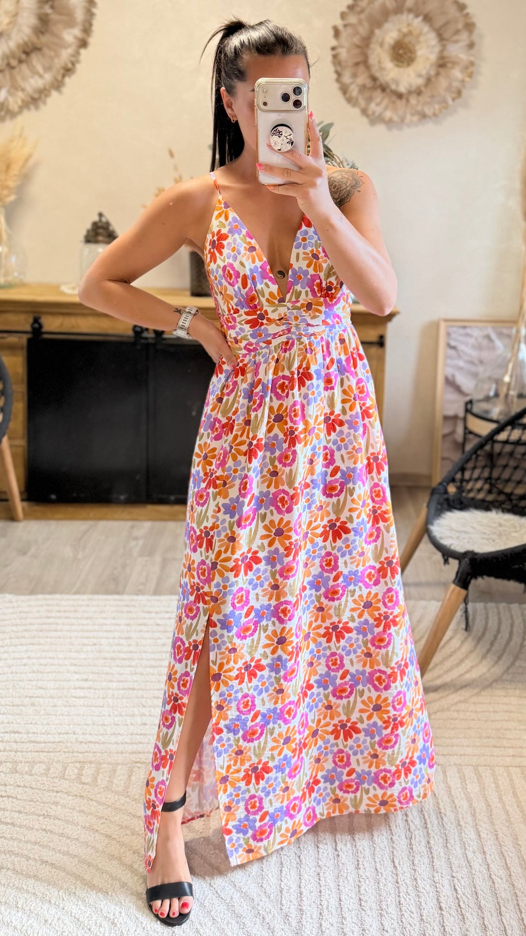 Robe longue Pina