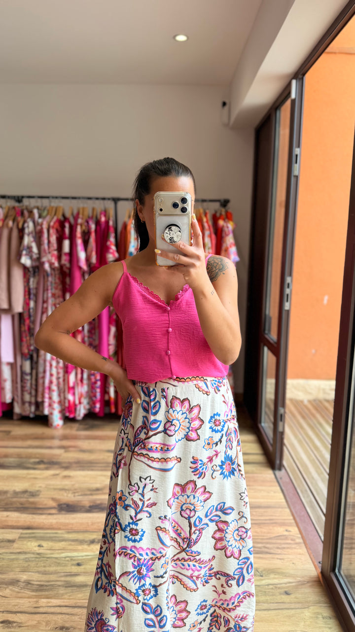Top Hosa fuschia