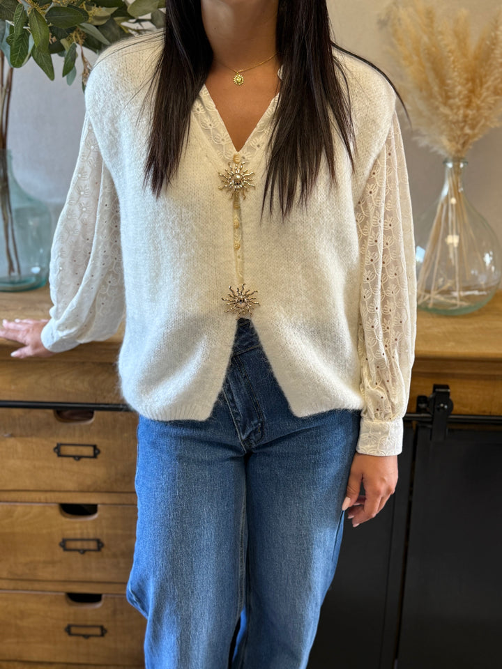 Gilet Sun blanc