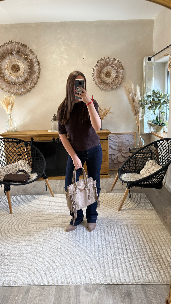 Sac Gerry taupe