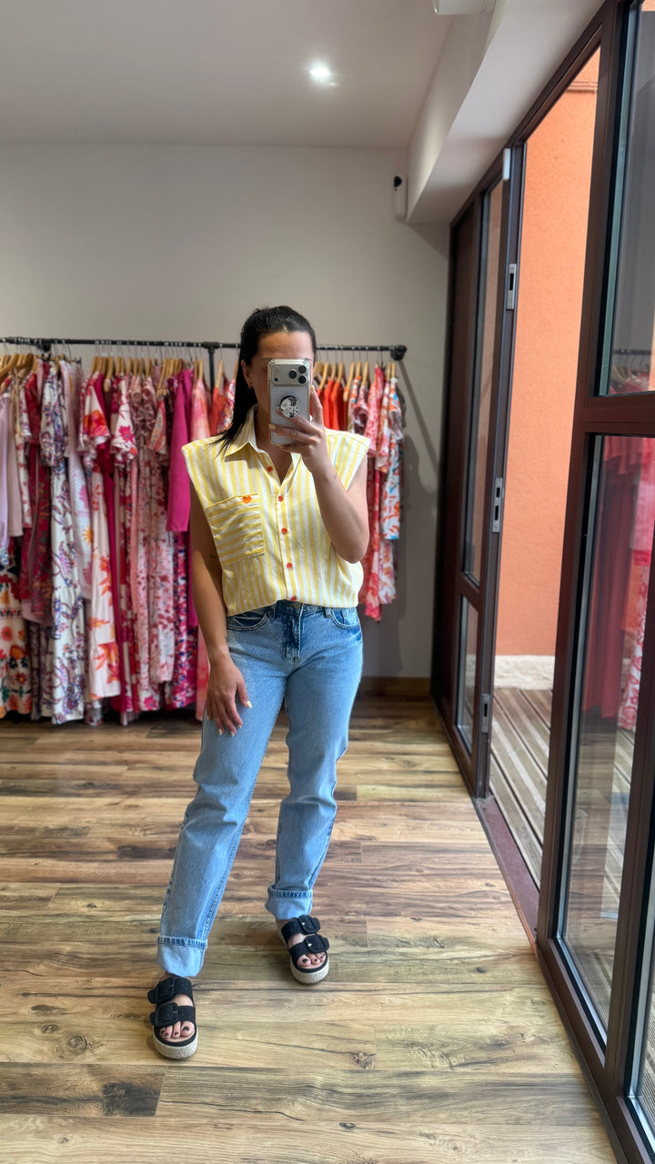 Chemise Calsy jaune