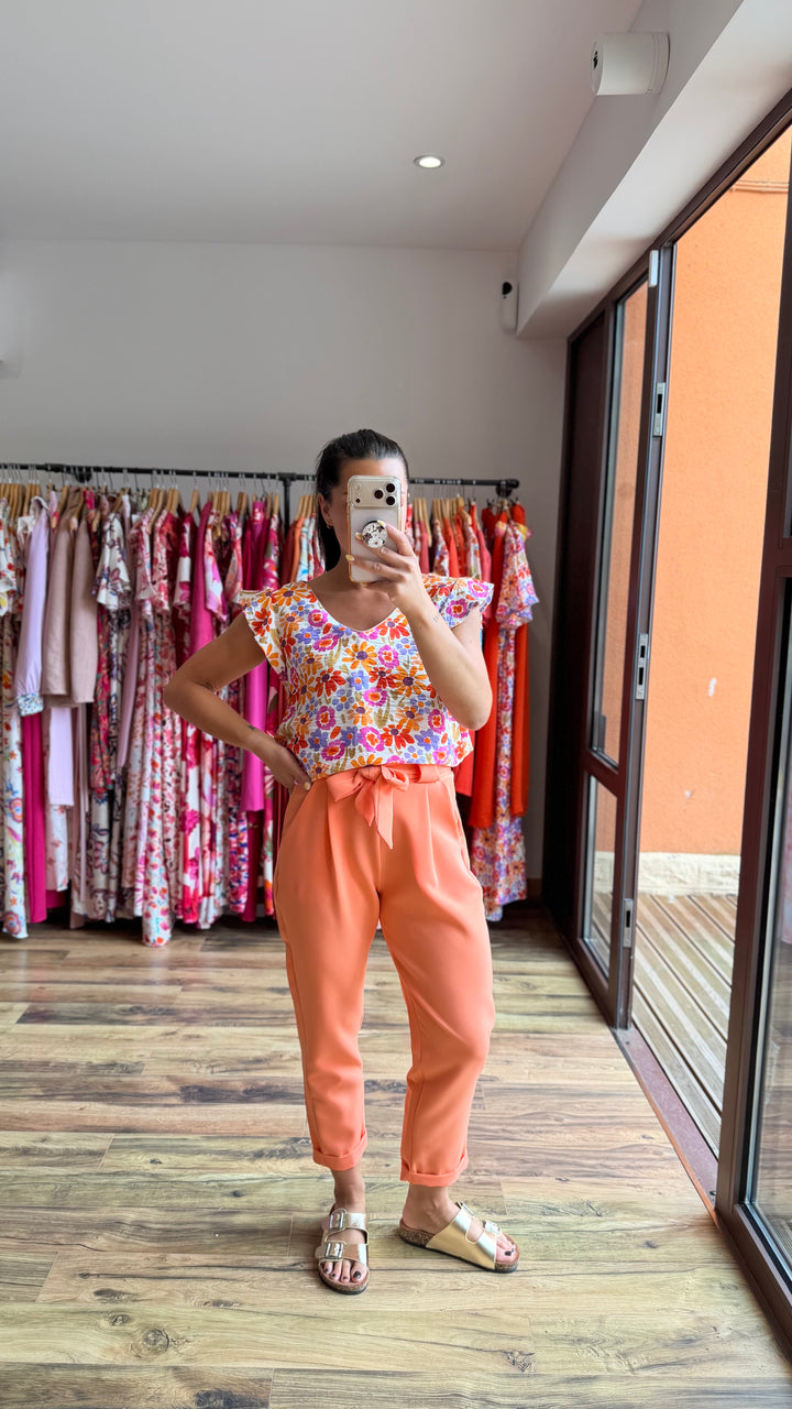 Pantalon Evy Abricot