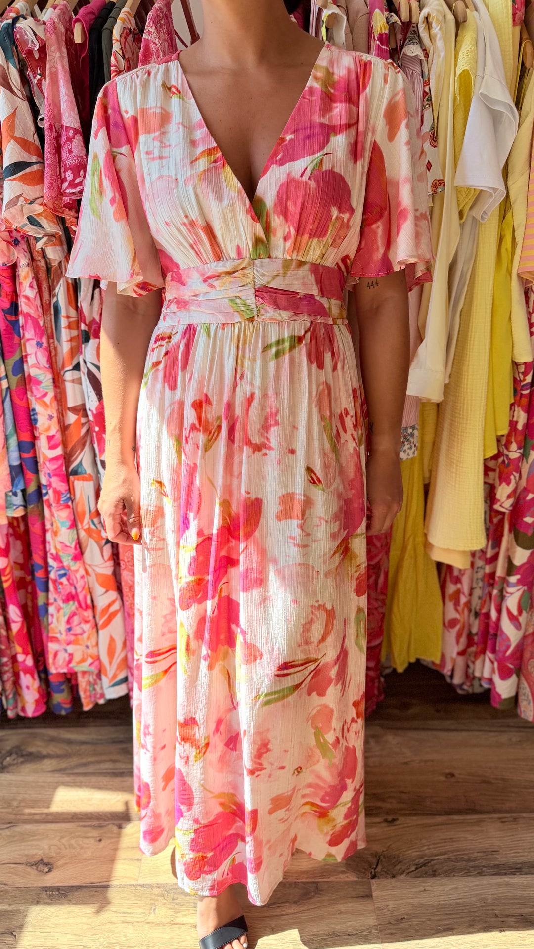 Robe longue Albane CURVY