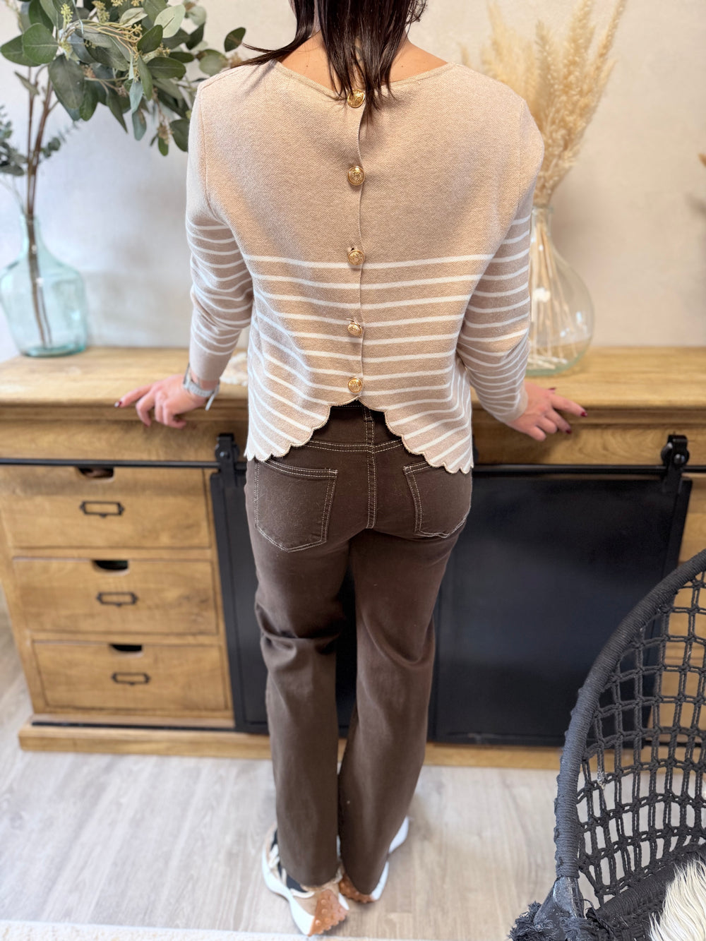 Pull FAO beige
