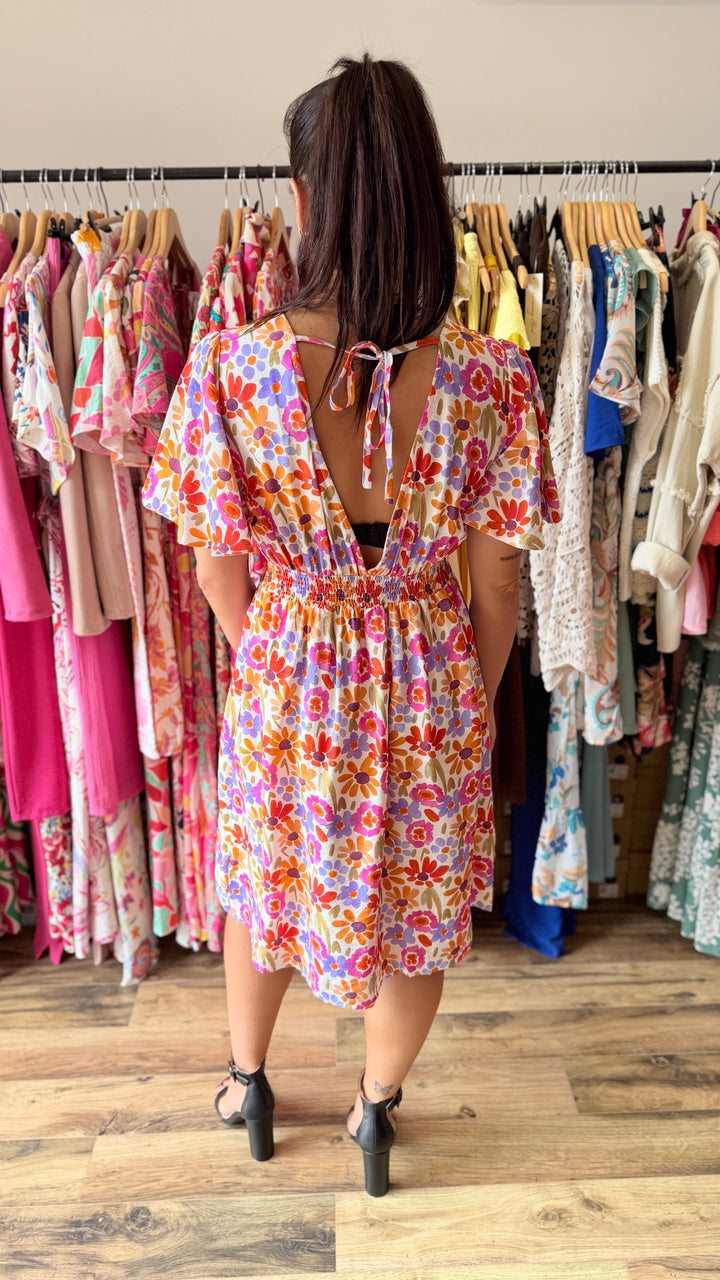 Robe courte Sely CURVY