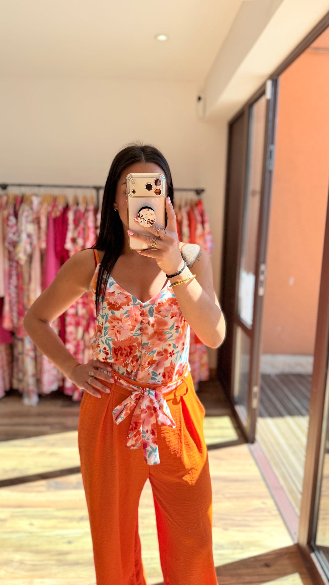 Top Hugo orange