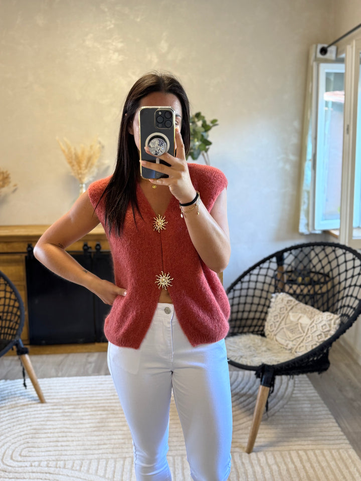 Gillet Sun terracotta