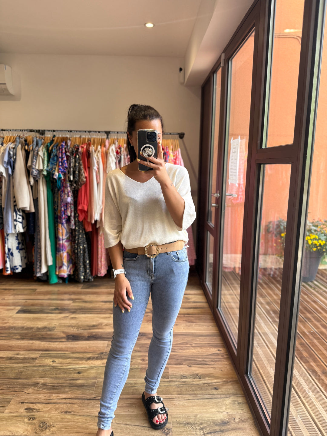 Top Janelle blanc