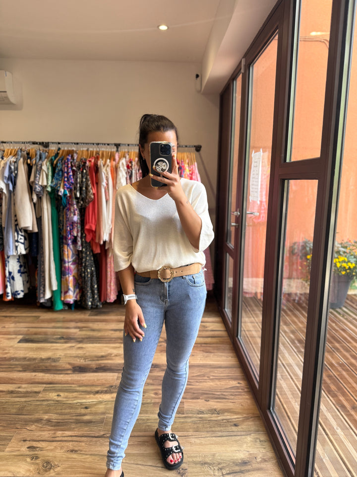 Top Janelle blanc
