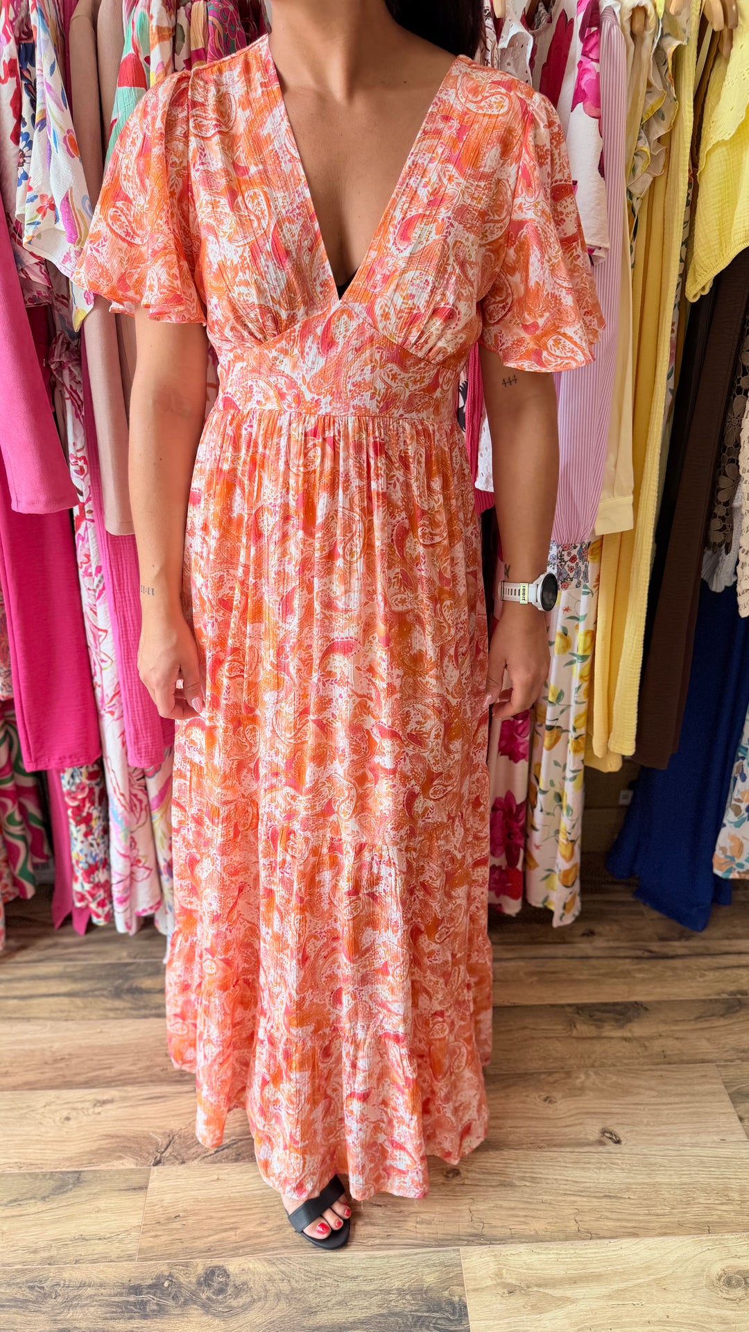 Robe longue Elodie CURVY