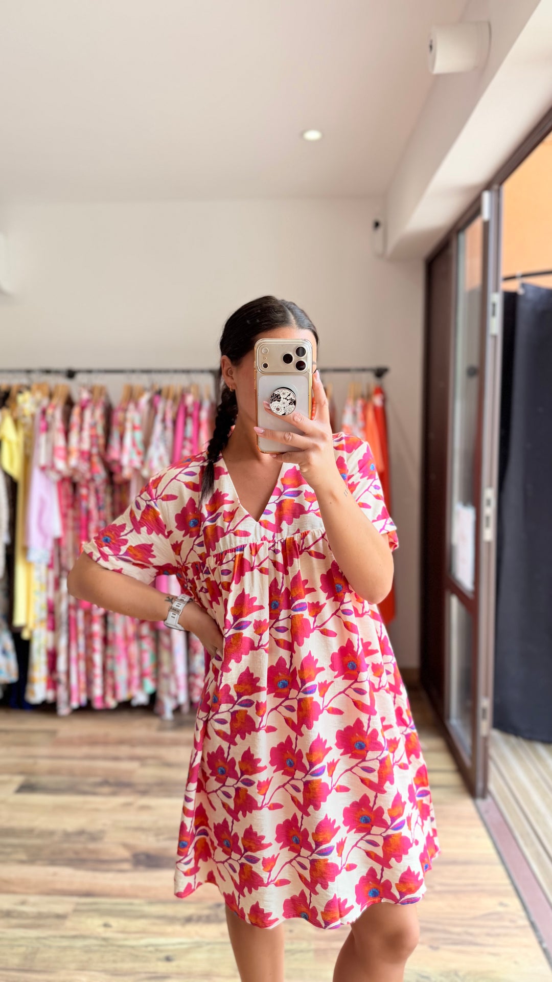 Robe short Ruben CURVY