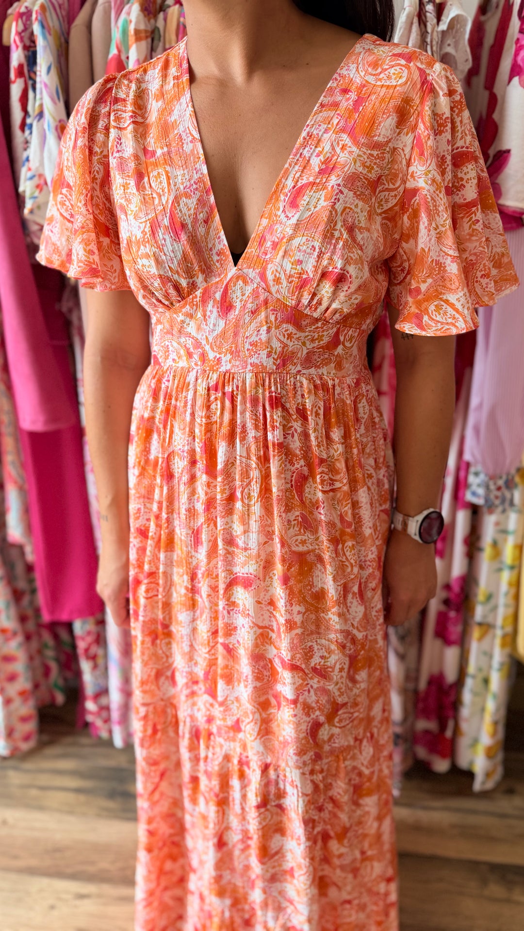 Robe longue Elodie CURVY