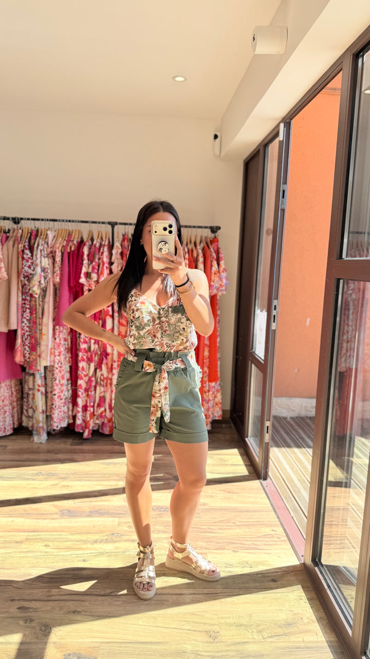 Short bommy kaki CURVY