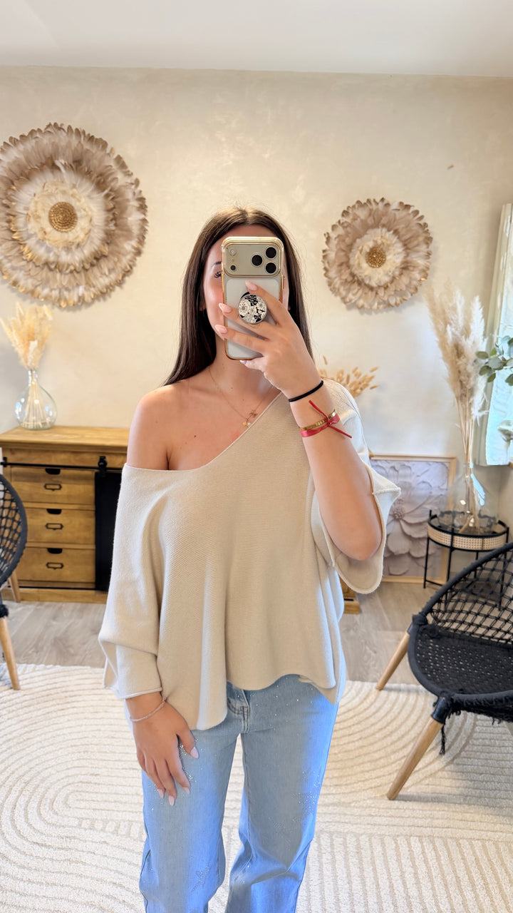 Pull Tolian beige