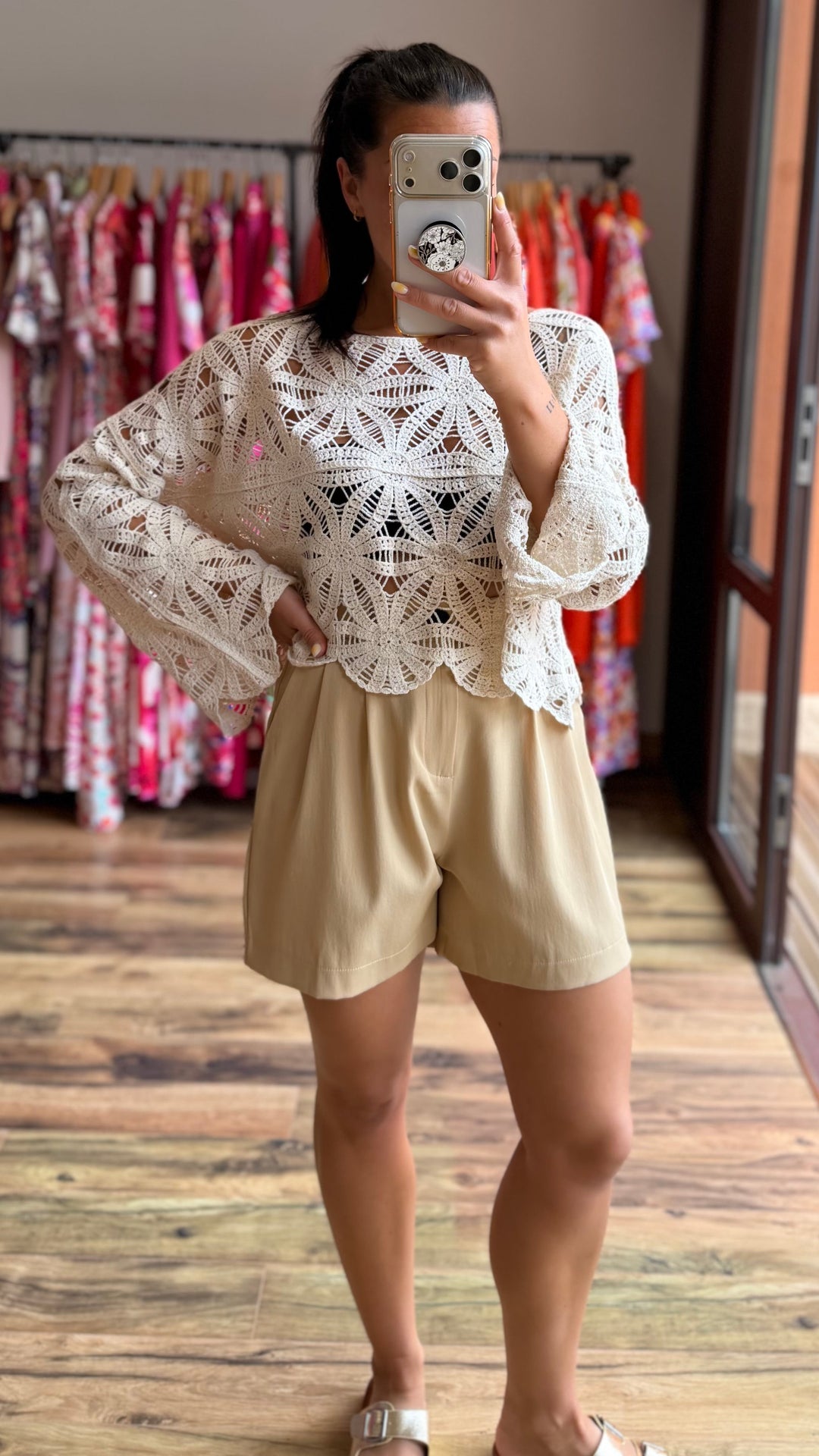 Top Odile crochet Axelle
