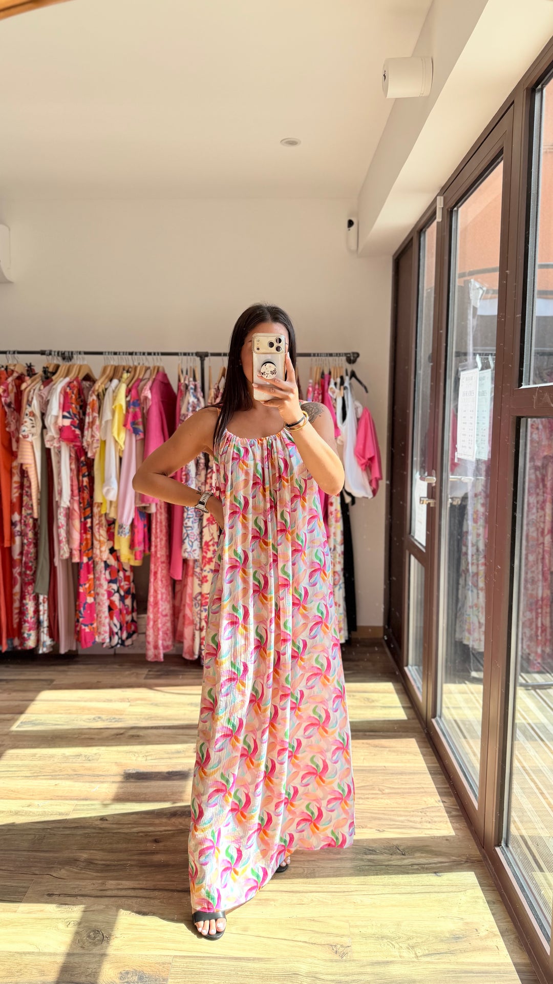 Robe longue Pommy