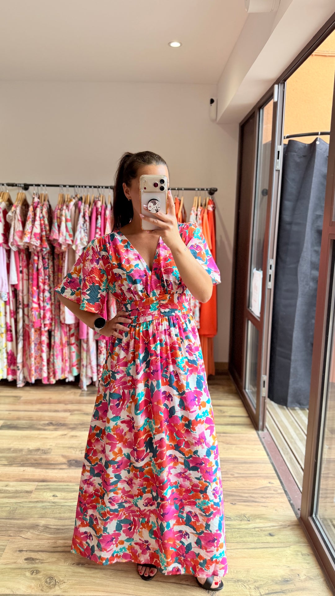 Robe longue Manda CURVY