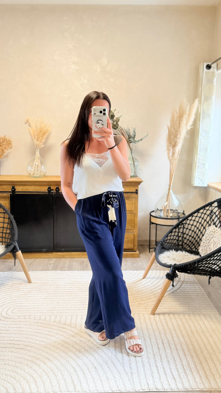 Pantalon Wilma marine