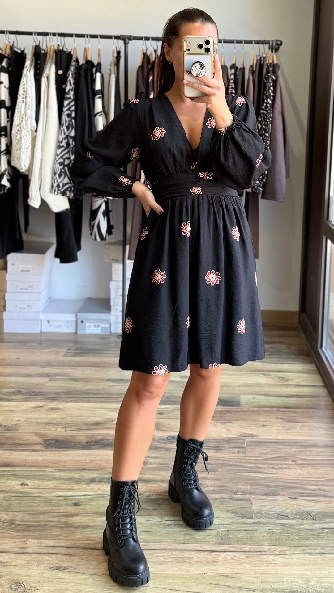 Robe courte Elton CURVY