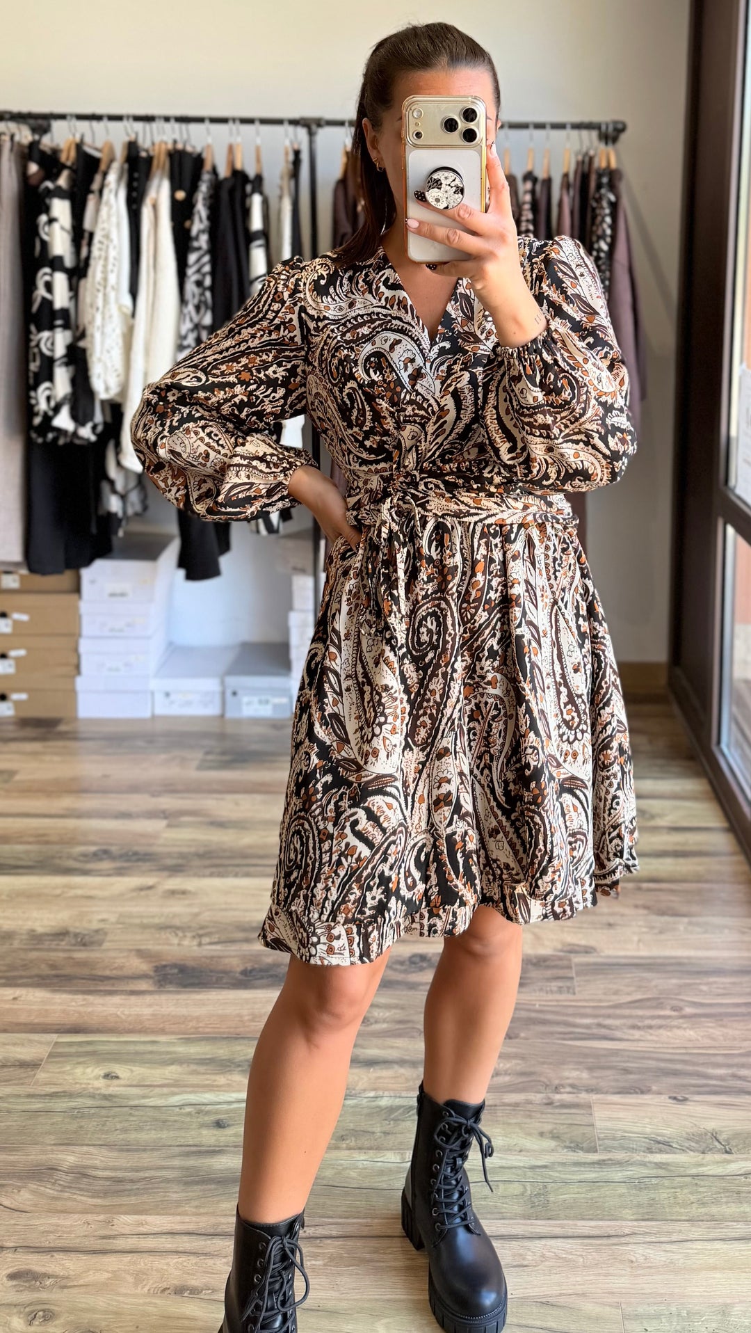 Robe courte Beth Curvy