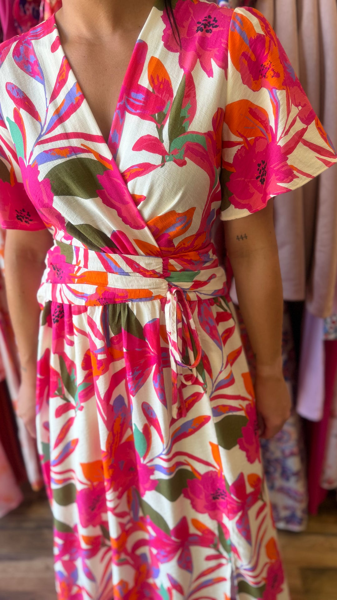 Robe longue Opaline CURVY (PRÉCOMMANDE EXPÉDITION LE 27 MAI)