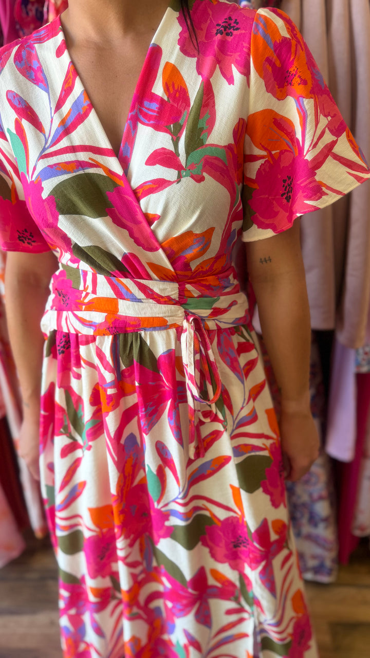 Robe longue Opaline CURVY (PRÉCOMMANDE EXPÉDITION LE 27 MAI)