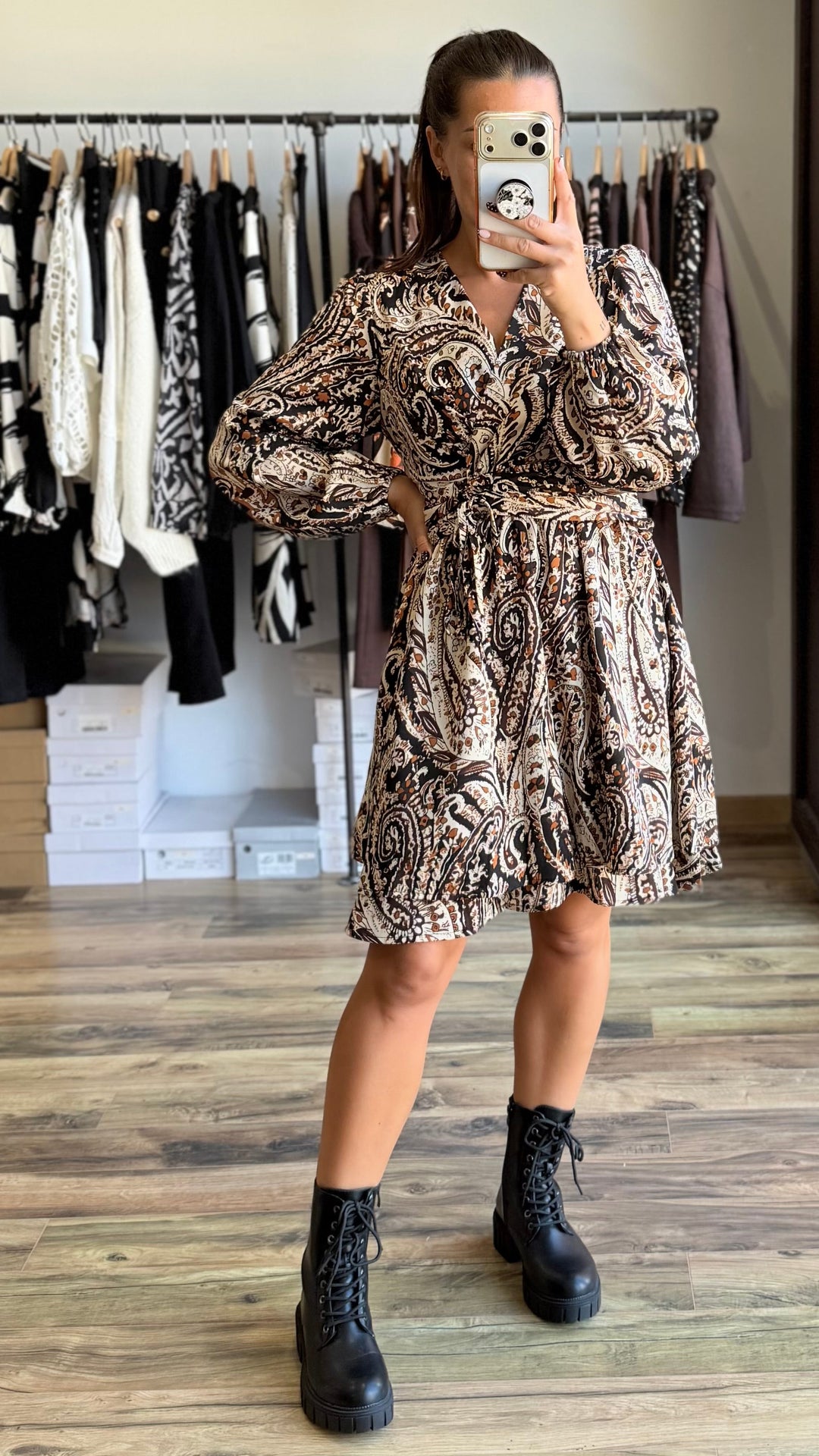 Robe courte Beth Curvy