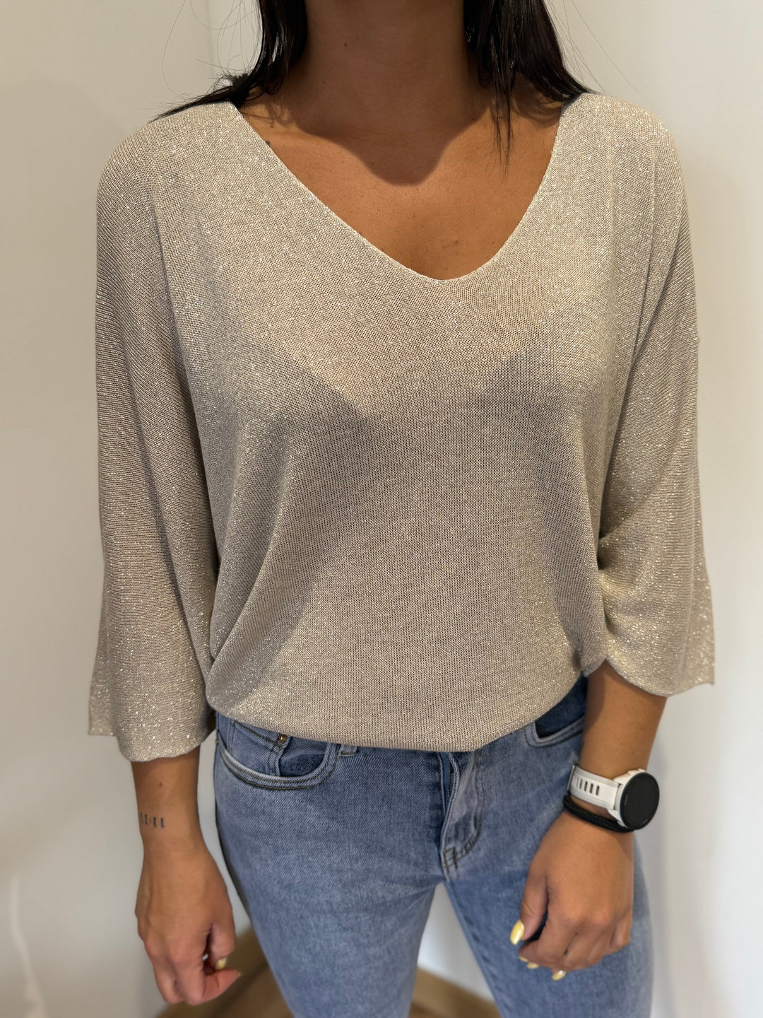 Top Janelle beige