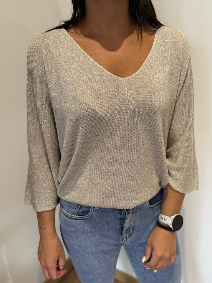 Top Janelle beige