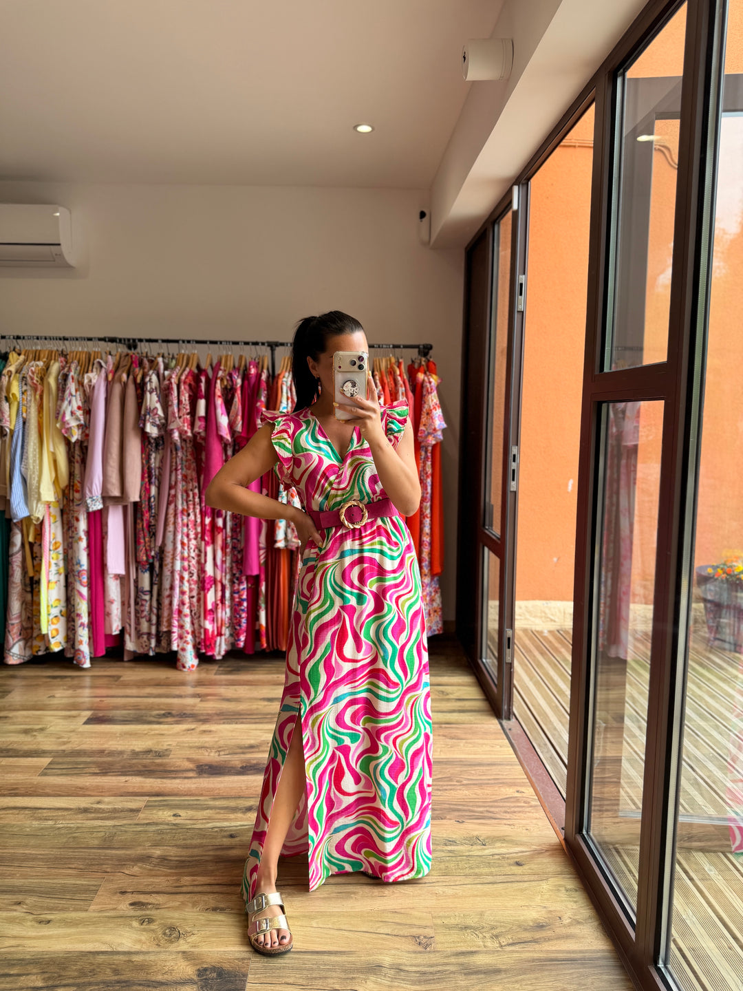Robe longue Nico CURVY
