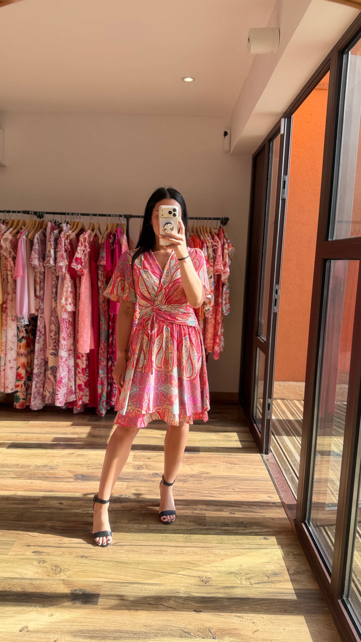 Robe courte Calinda