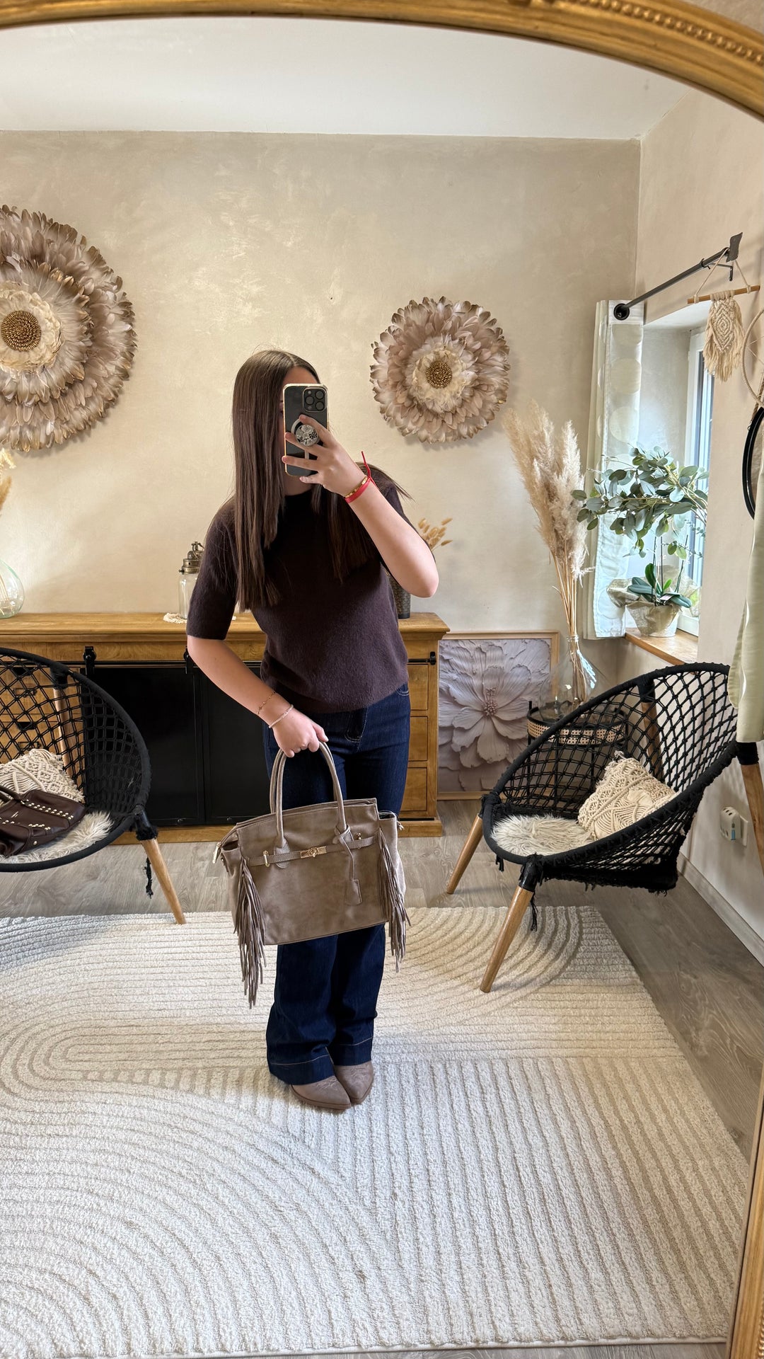Sac Gerry taupe