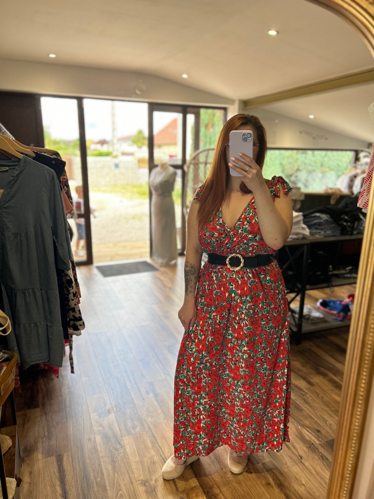 Robe longue Zira (Curvy)