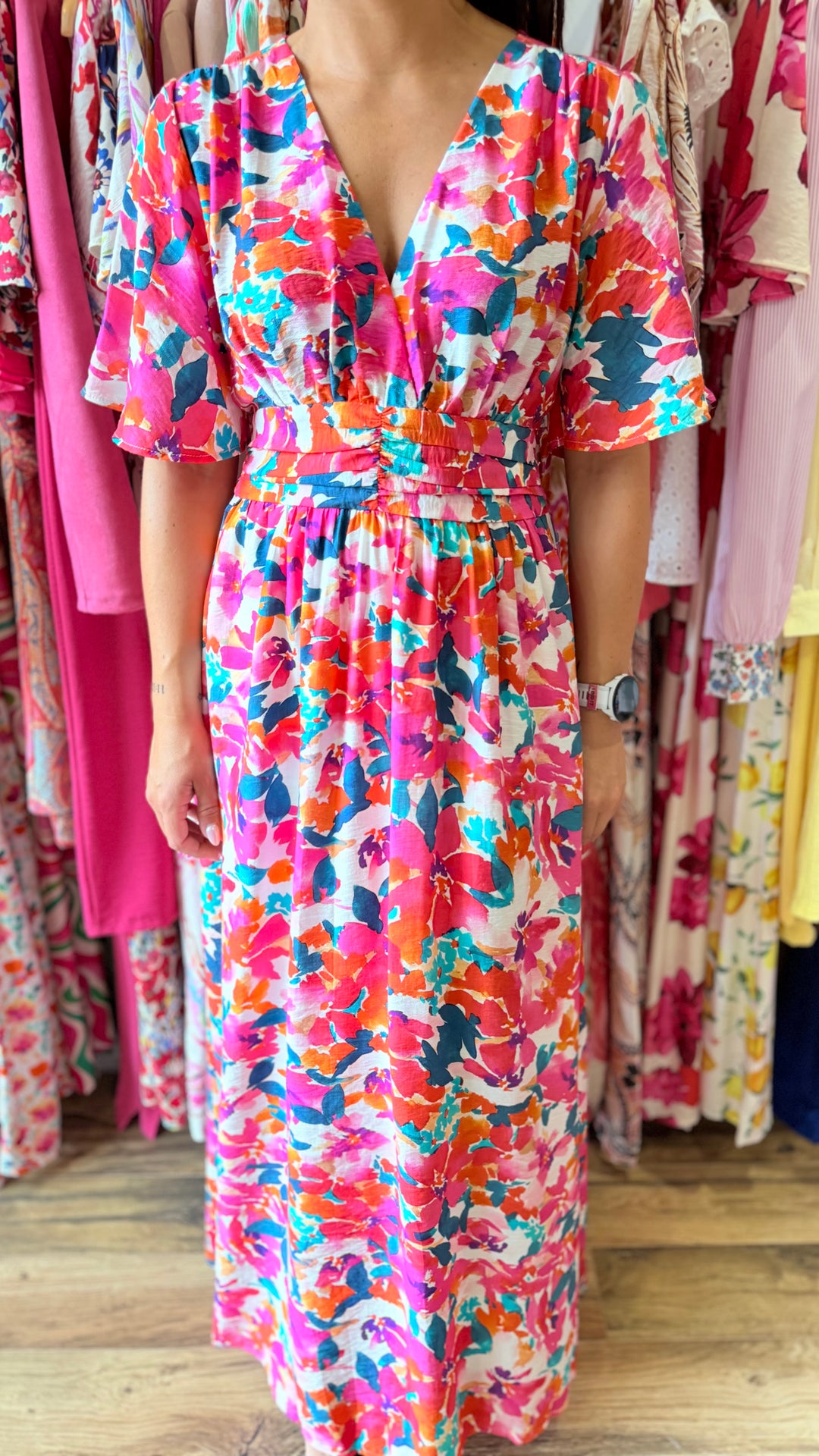 Robe longue Manda CURVY