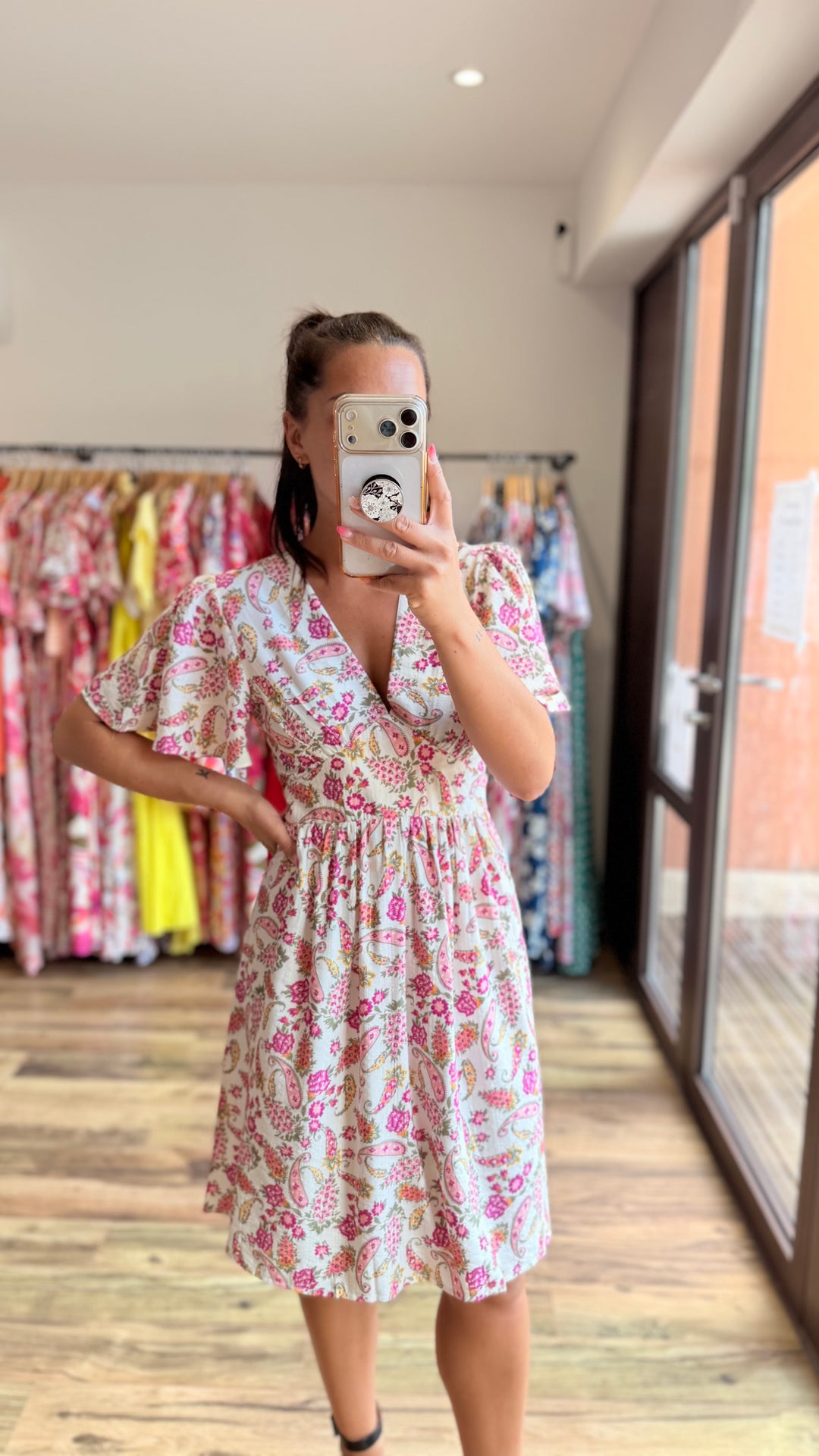 Robe courte Oxane CURVY