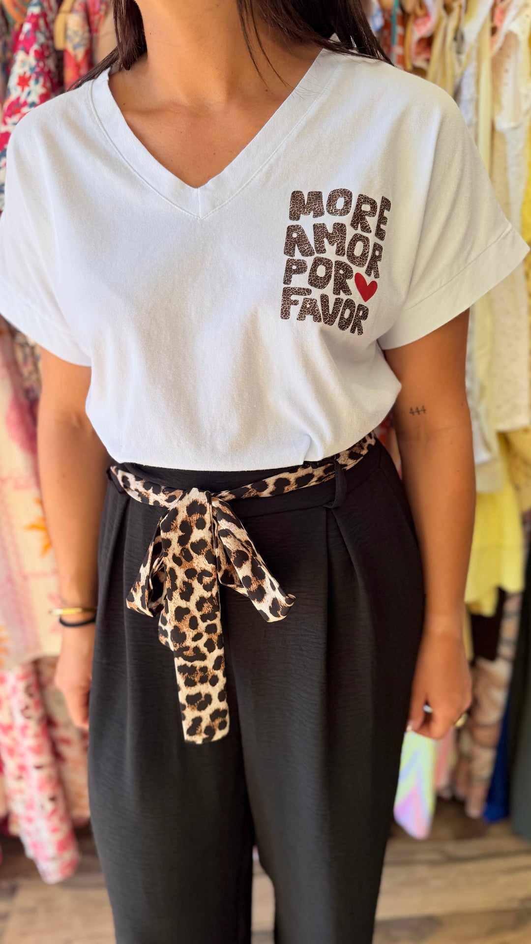 Teeshirt more amor CURVY
