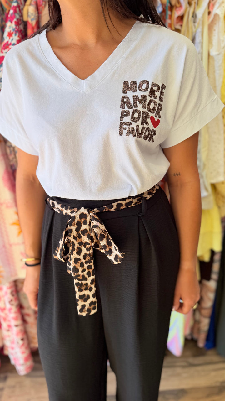 Teeshirt more amor CURVY
