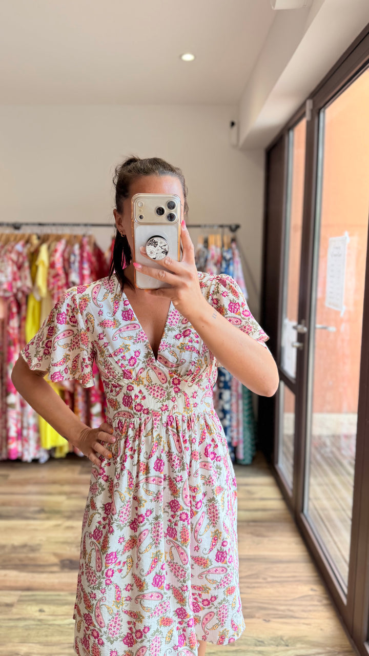 Robe courte Oxane CURVY