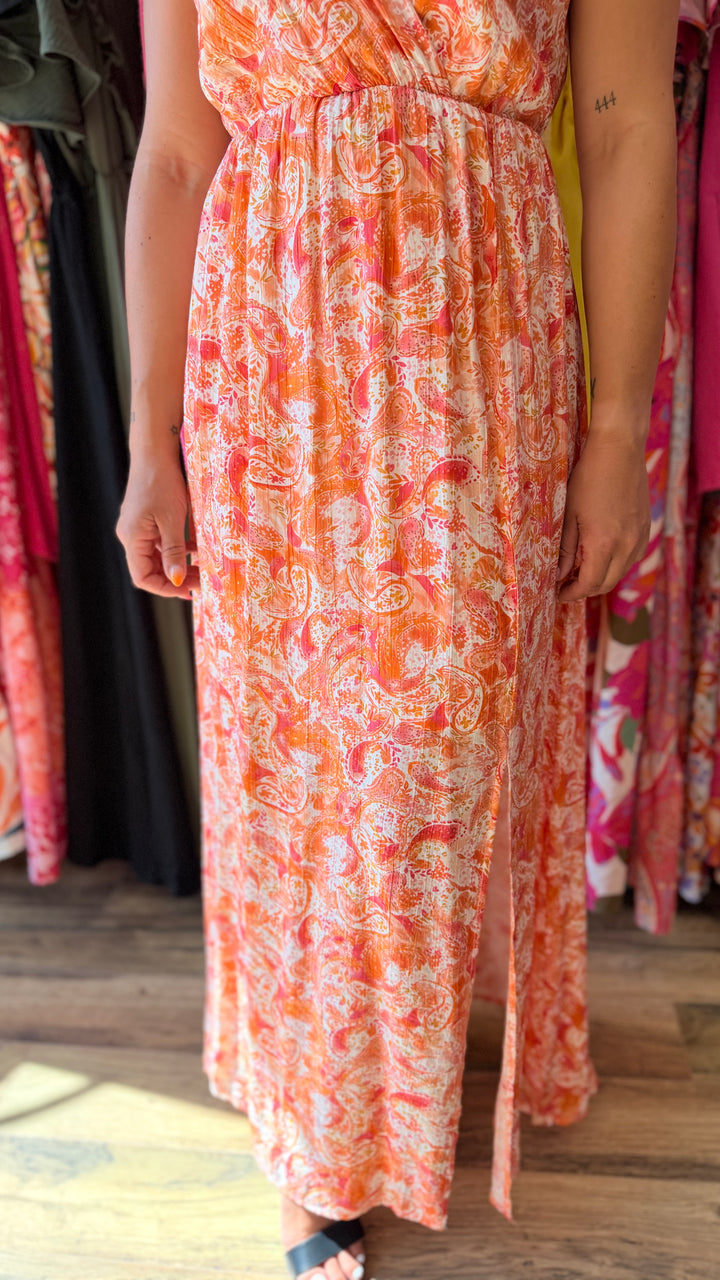 Robe longue Roman CURVY