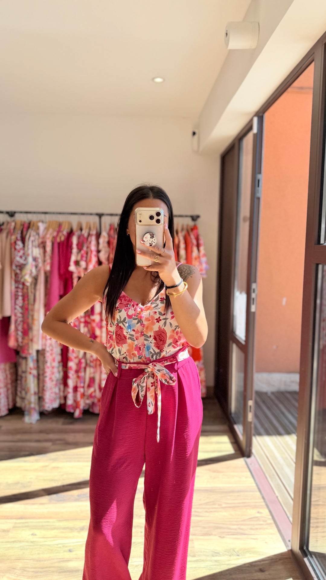 Top Hugo rose fushia