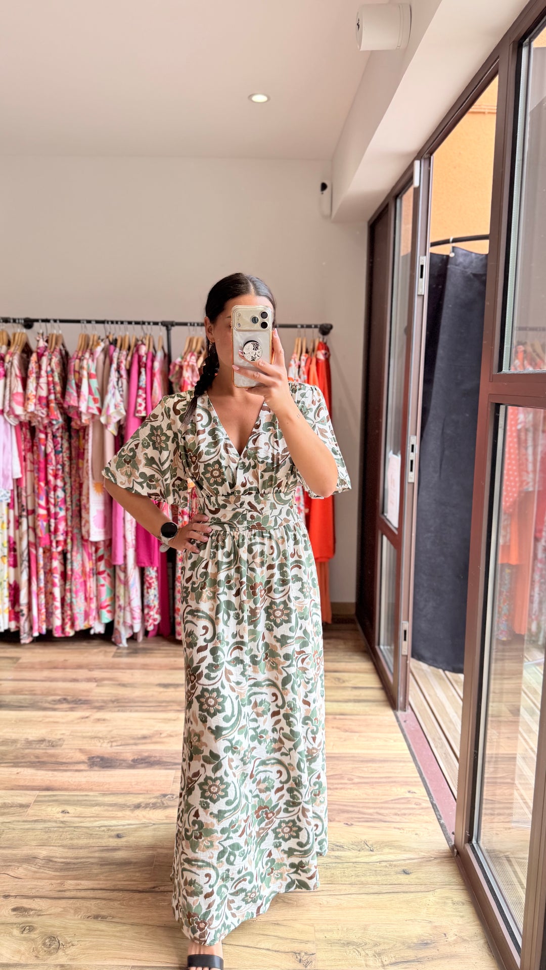 Robe longue Ross CURVY