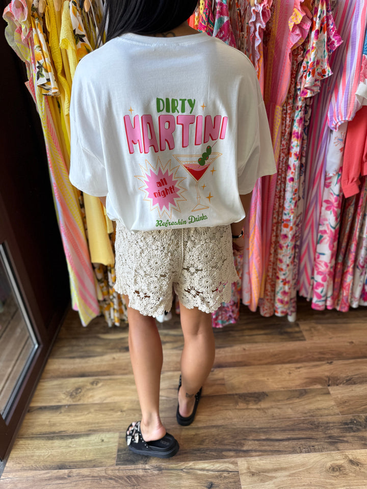 Teeshirt martini