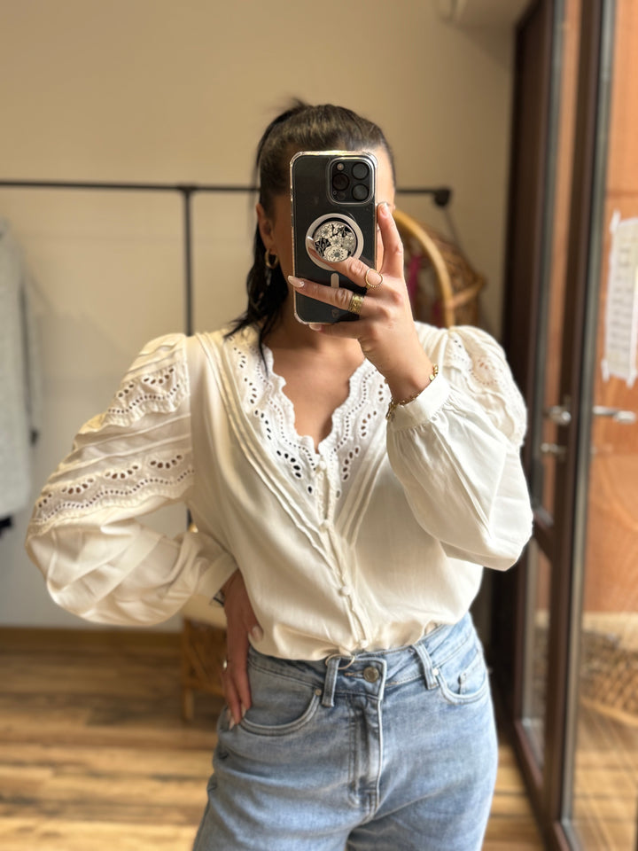 Chemise blanche Sisi