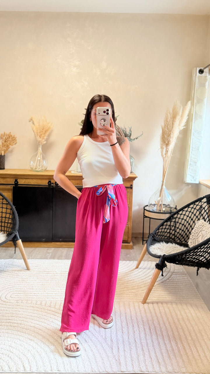 Pantalon Wilma fushia